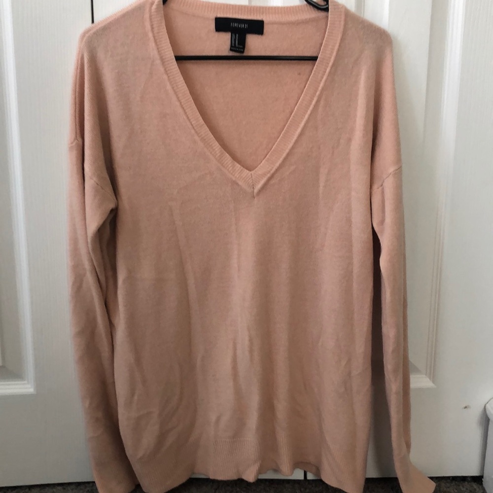 Pink sweater